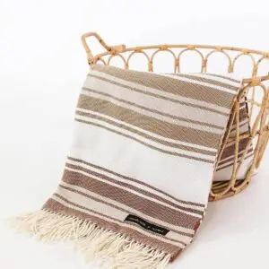 Recycled Beach Blankets by Sackcloth & Ashes: Beach Horizon Terra